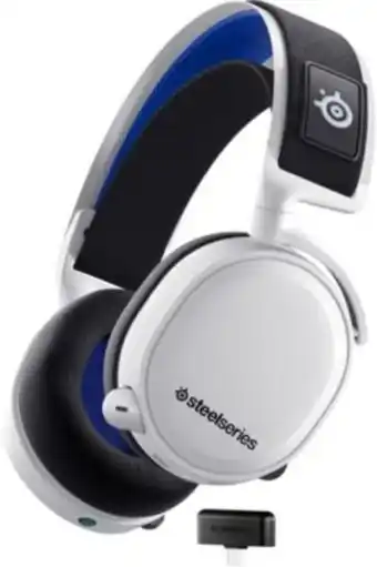 Boulanger Casque gamer steelseries arctis 7 7p+ white offre