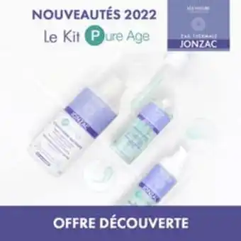 Eau thermale jonzac routine pure age