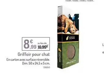 Botanic Griffoir pour chat offre