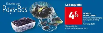 Auchan Moules de hollande offre