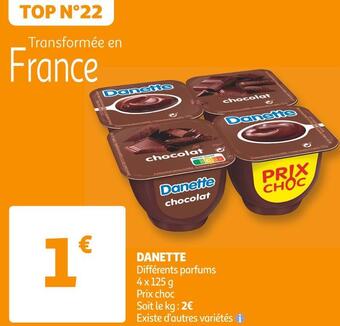Auchan Danone danette offre