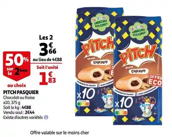 Auchan Pasquier pitch offre