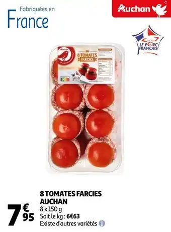 Auchan Auchan 8 tomates farcies offre