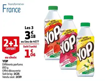 Auchan Yop yop offre