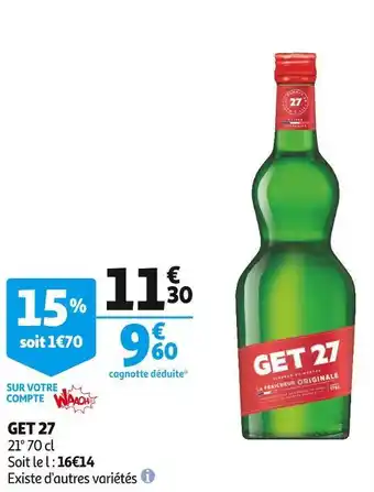 Auchan Get 27 get 27 offre