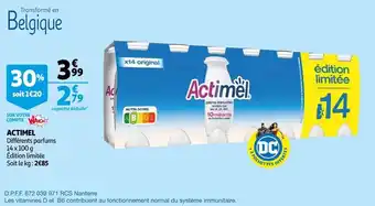 Auchan Actimel actimel offre