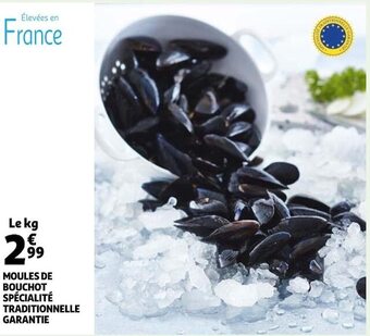 Moules de bouchot spécialité traditionnelle garantie