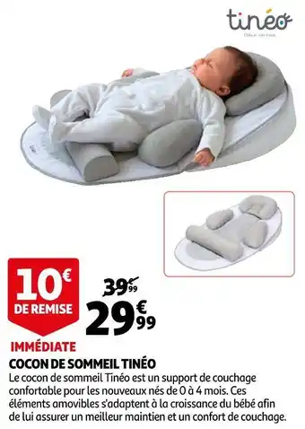 Tinéo cocon de sommeil
