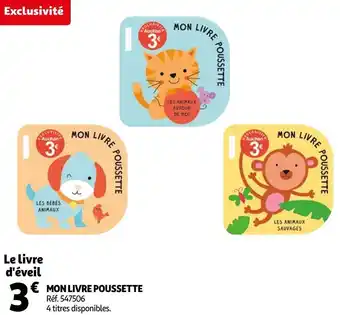 Auchan Mon livre poussette offre