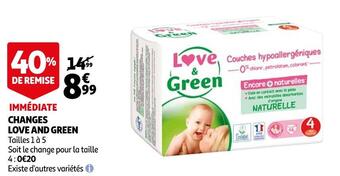 Auchan Love and green changes offre