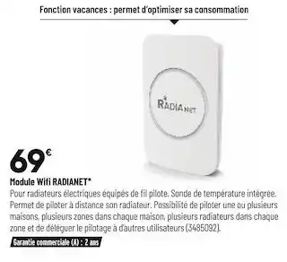 Radianet module wifi