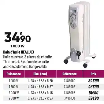 Bain d’huile heallux