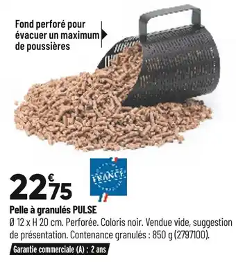 Bricorama Pelle à granulés pulse offre