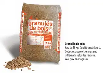 Bricorama Granulés de bois offre