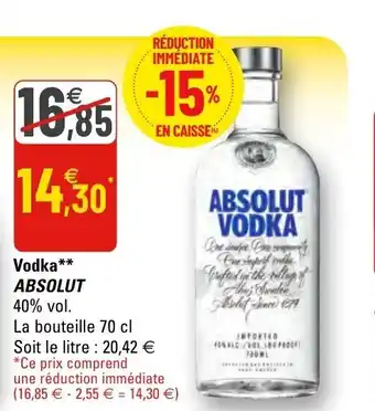 Vodka absolut