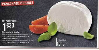 Géant Casino Mozzarella di bufala offre