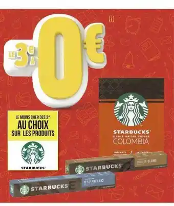 Produits starbucks