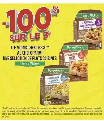 Plats cuisinés fleury michon