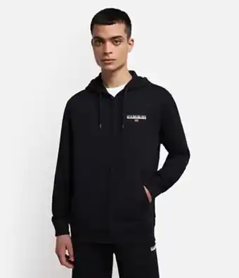 Sweat-shirt à fermeture zippée intégrale ice