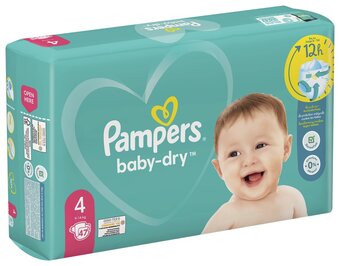 Hyper U Pampers couches baby dry offre