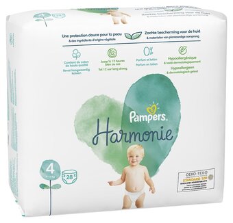Hyper U Pampers couches harmonie offre