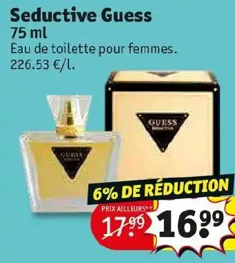 Kruidvat GUESS seductive offre