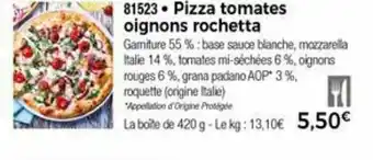 Thiriet Pizza Tomates Oignons Rochetta offre