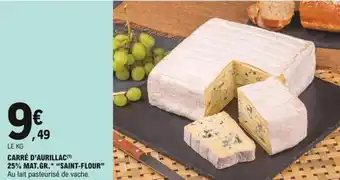 E.Leclerc Carré d'aurillac 25% mat.gr. "saint-flour" offre
