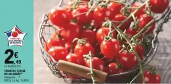 E.Leclerc Tomates cerise ou allongée offre