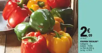 E.Leclerc Poivron tricolor offre