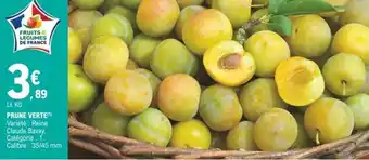 E.Leclerc Prune verte offre