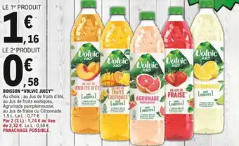 E.Leclerc "VOLVIC JUICY" boisson offre