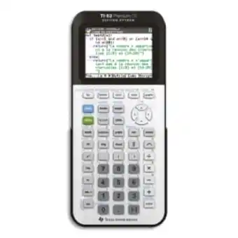 Texas instruments calculatrice graphique ti-83 premium ce edition python 83prep/tbl/1e2