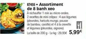 Assortiment De 8 Banh Xeo