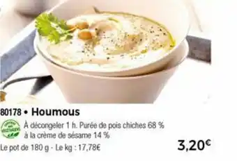 Thiriet Houmous offre