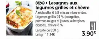 Lasagnes Aux Légumes Grillés Et Chèvre