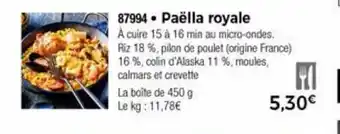 Paëlla Royale