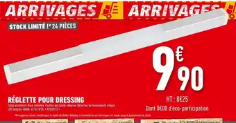 Batkor Réglette Pour Dressing offre
