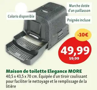 Maxi Zoo Maison de toilette elegance more offre