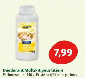 Maxi Zoo Multifit déodorant pour litière offre