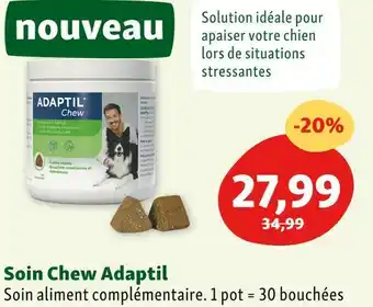 Maxi Zoo Adaptil soin chew offre
