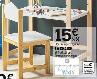 Centrakor La chaise offre