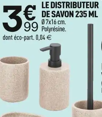 Centrakor Le distributeur de savon 235 ml offre
