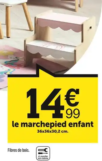 Centrakor Le marchepied enfant offre
