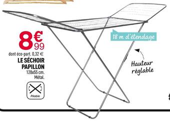 Centrakor Le séchoir papillon offre