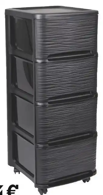 Centrakor La tour stone 4 tiroirs offre