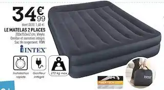 Centrakor Intex le matelas 2 places offre