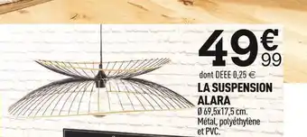 Centrakor La suspension alara offre