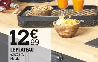 Centrakor Le plateau offre
