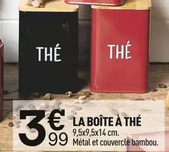 Centrakor La boîte à thé offre